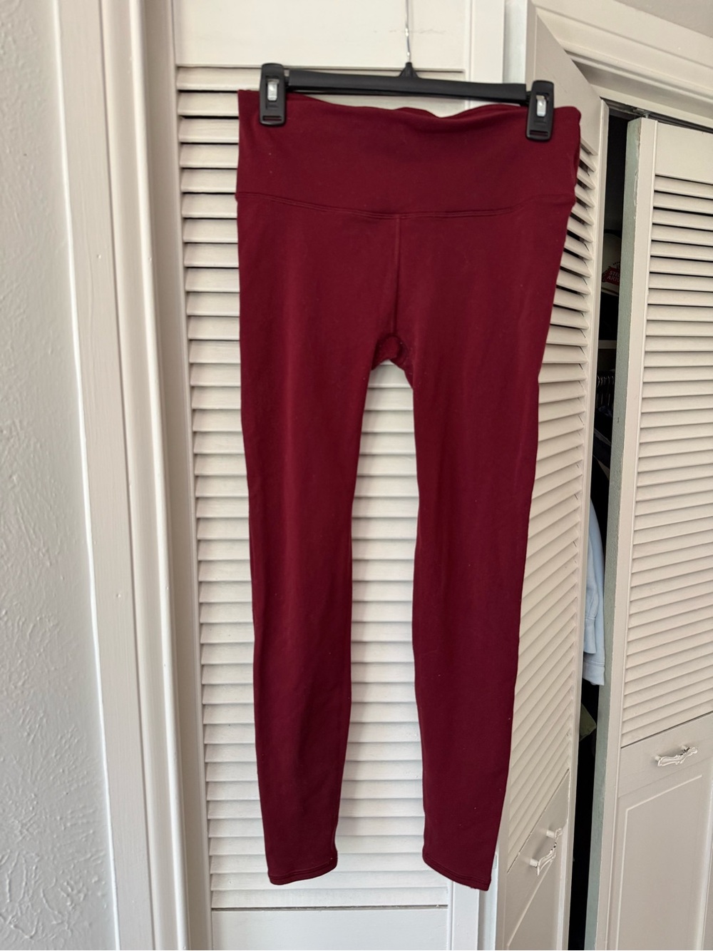 lululemon athletica Burgundy High-Rise Leggings